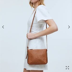 Madewell woven crossbody bag